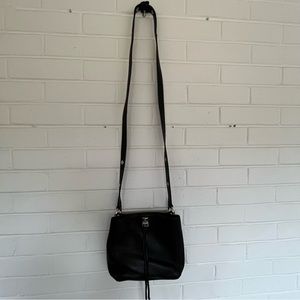 Rebecca Minkoff black cross body bag gently used